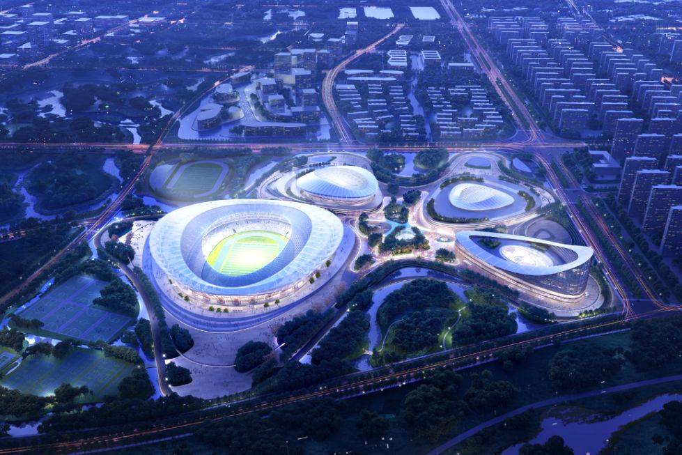 顺利合拢!无锡奥体中心60000座体育场建设取得新进展